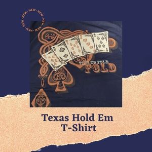 Vintage Woot Texas Hold em T-Shirt